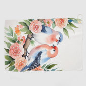 ラブバード ゴルフタオル (横)