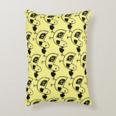 ラブバード&ジャンプジャックデザイン アクセントクッション (正面(垂直))