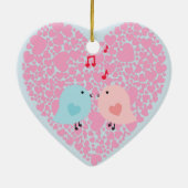 ラブバード セラミックオーナメント (裏面)