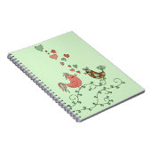 ラブバード ノートブック (右側)