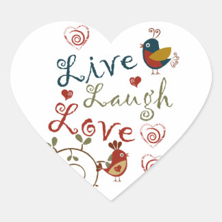 ラブバード ハートシール