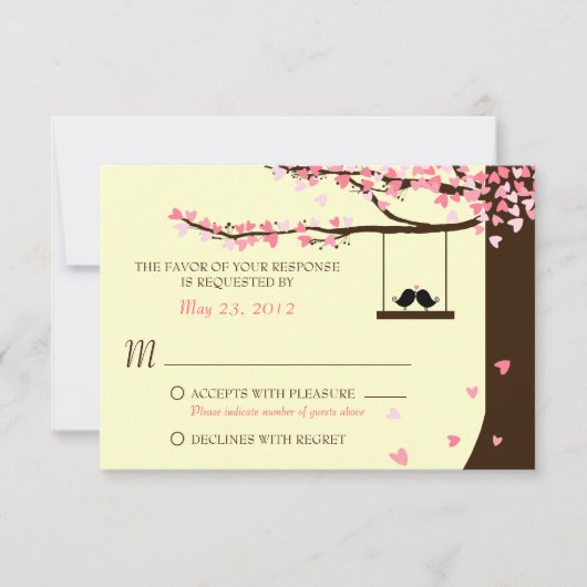 ラブバード フォーリングハーツ オークツリー RSVP (正面)