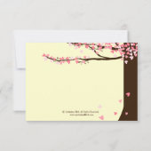 ラブバード フォーリングハーツ オークツリー RSVP (裏面)