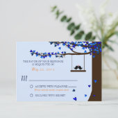 ラブバード フォーリング ハーツ ブルー RSVP (スタンド正面)