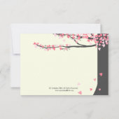 ラブバード フォーリング ハーツ RSVP (裏面)