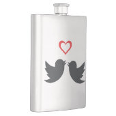 ラブバード フラスク (右)