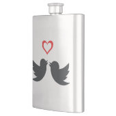 ラブバード フラスク (左)