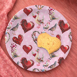 ラブバード ペーパープレート