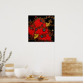 ラブバード ポスター (キッチン)