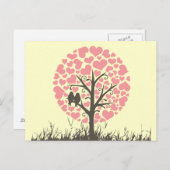 ラブバード ポストカード (正面/裏面)