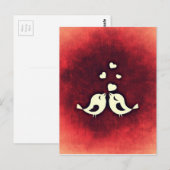 ラブバード ポストカード (正面/裏面)