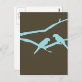 ラブバード ポストカード (正面/裏面)