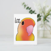 ラブバード ポストカード (スタンド正面)