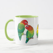 ラブバード マグカップ (左)