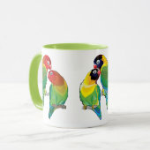 ラブバード マグカップ (正面左)