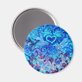 ラブバード マグネット (正面/裏面)