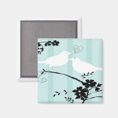 ラブバード マグネット (正面/裏面)