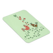 ラブバード マグネット (右側)