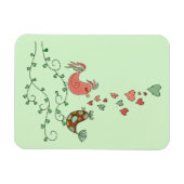 ラブバード マグネット (横)