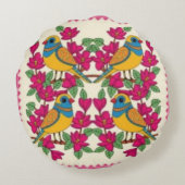 ラブバード ラウンドクッション (裏面)