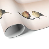 ラブバード ラッピングペーパー (ロールコーナー)