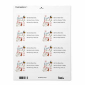 ラブバード ラベル (フルシート)