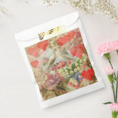 ラブバード ヴィンテージ アンティーク ハート フェイバーバッグ (封をした状態)