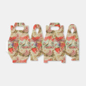 ラブバード ヴィンテージ アンティーク ハート フェイバーボックス (折り畳みなし)