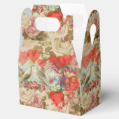 ラブバード ヴィンテージ アンティーク ハート フェイバーボックス (オープン)