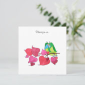 ラブバード 招待状 (スタンド正面)