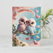 ラブバード 招待状 (スタンド正面)