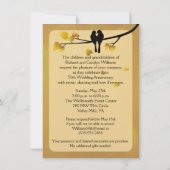 ラブバード 50周年 招待状 (裏面)