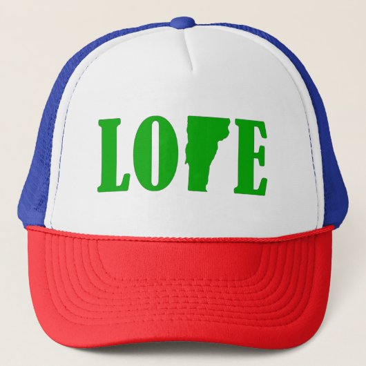 ラブバーモントTrucker Hat キャップ (正面)