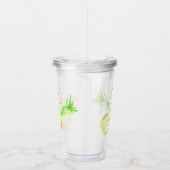 ラブパイナップルが注目され、カスタマイズ可能 アクリルタンブラー (右)