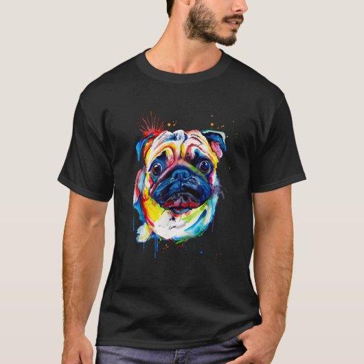 ラブパグ ドッグTシャツ Tシャツ (正面)