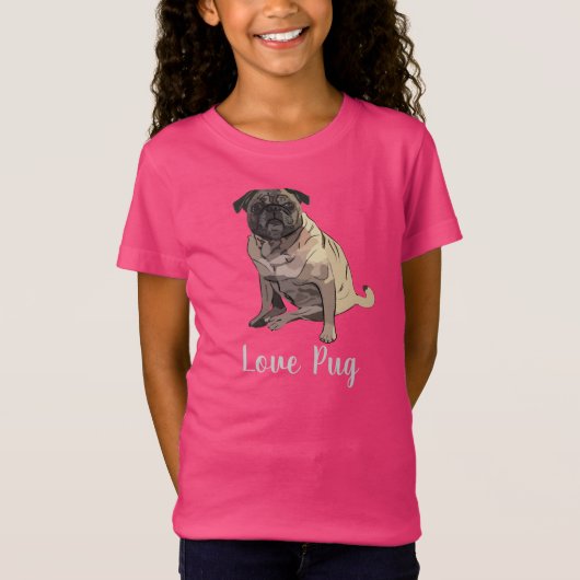 ラブパグ Tシャツ (正面)