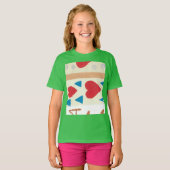 ラブパスガールズリンガーTシャツ Tシャツ (正面フル)