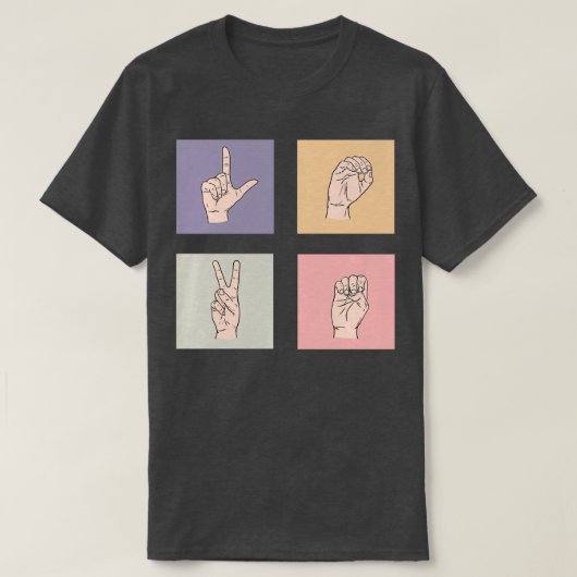 ラブパステル Tシャツ (デザイン正面)