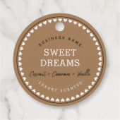 ラブパタモダンーン包装つるラベルベージュ フェイバータグ (裏面)