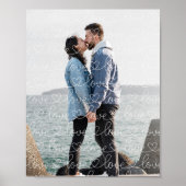 ラブパターンオーバーレイ写真 ポスター (正面)