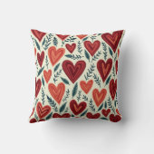 ラブパターンピロークッション（編集） クッション (裏面)