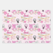 ラブパターン ラッピングペーパーシート (正面)