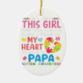 ラブパパオーナメント |ホームデコレーション セラミックオーナメント (正面)