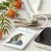 ラブパパペンギンキーチェーン キーホルダー (正面右)