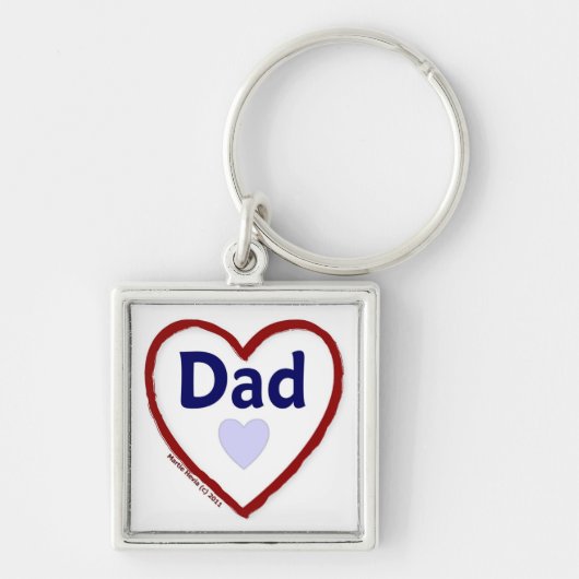 ラブパパ キーホルダー (正面)