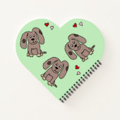 ラブパピズノート ノートブック (裏面)