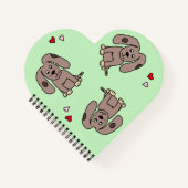 ラブパピズノート ノートブック (正面)