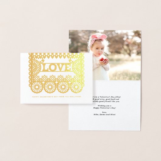 ラブパペルピカドレッドバレンタインデー 箔カード (ディスプレー)