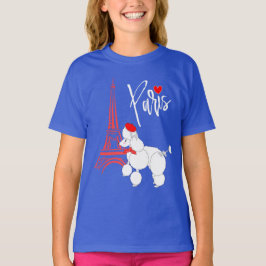 ラブパリプードルフランスのキュイすごいート Tシャツ