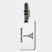 ラブパリ ラゲッジタグ (正面縦)